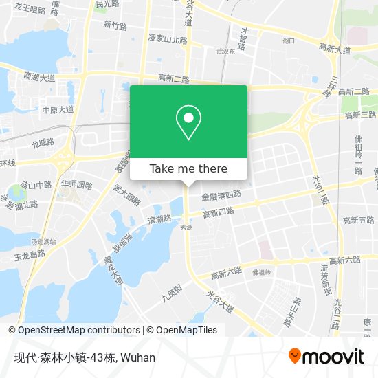 现代·森林小镇-43栋 map