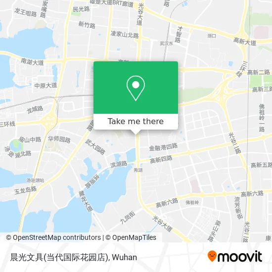 晨光文具(当代国际花园店) map
