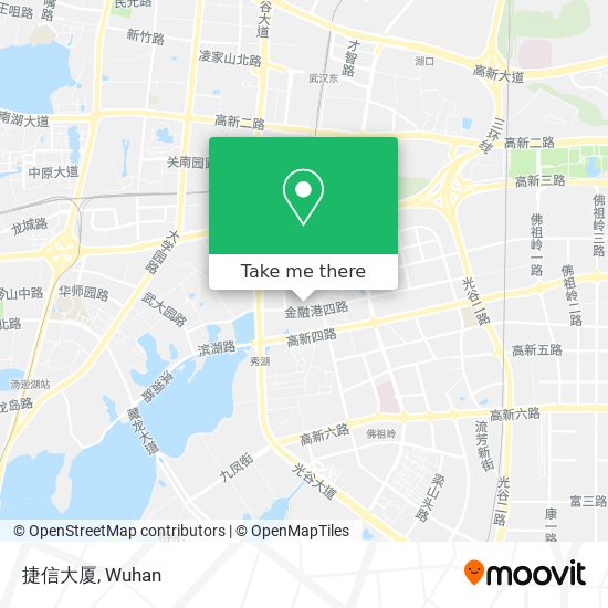 捷信大厦 map