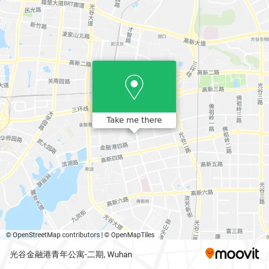 光谷金融港青年公寓-二期 map