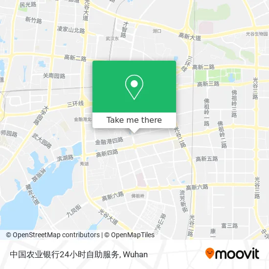 中国农业银行24小时自助服务 map