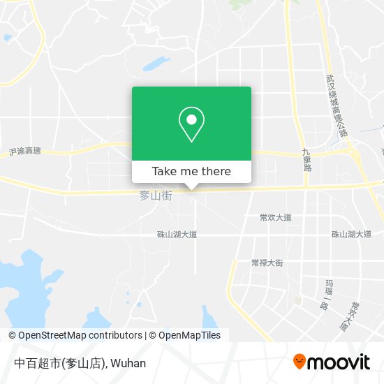 中百超市(奓山店) map