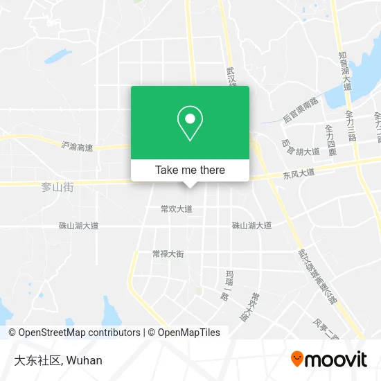 大东社区 map