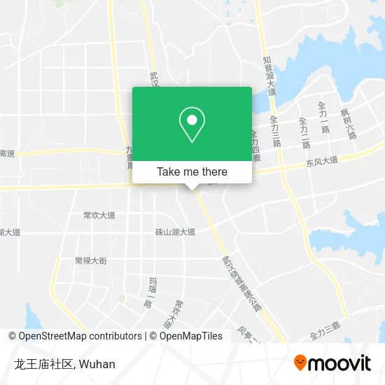 龙王庙社区 map