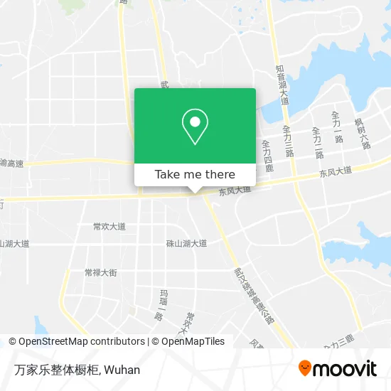 万家乐整体橱柜 map