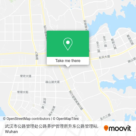 武汉市公路管理处公路养护管理所升东公路管理站 map