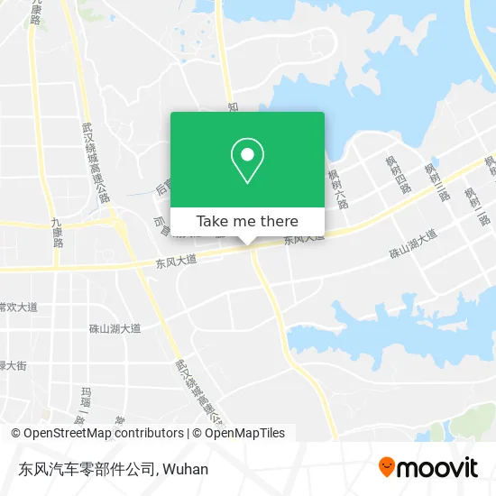 东风汽车零部件公司 map