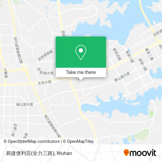 易捷便利店(全力三路) map