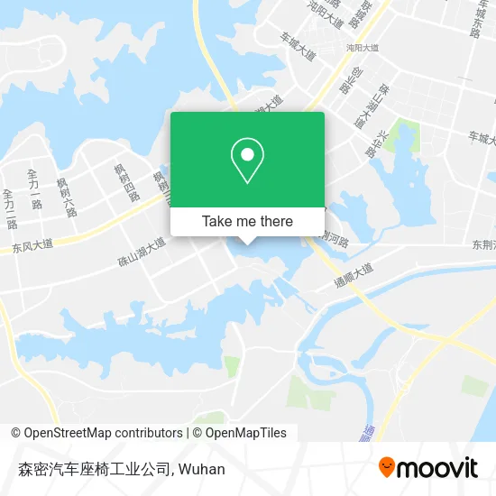 森密汽车座椅工业公司 map