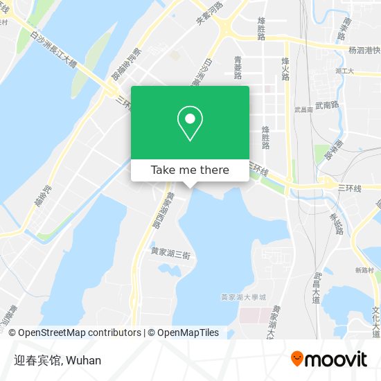 迎春宾馆 map
