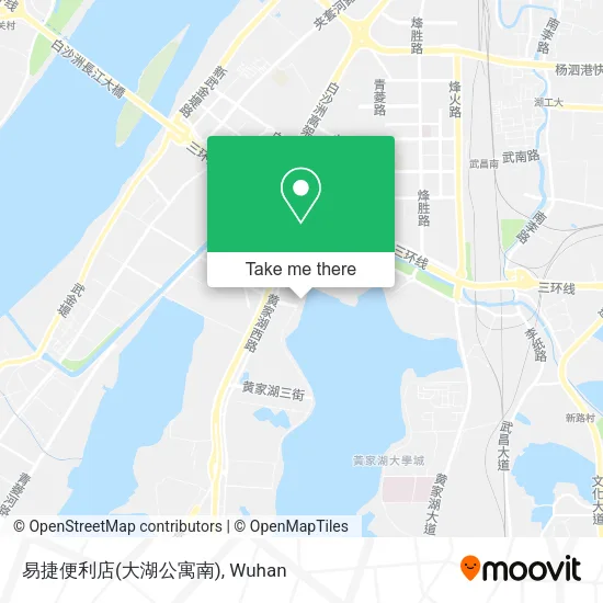 易捷便利店(大湖公寓南) map
