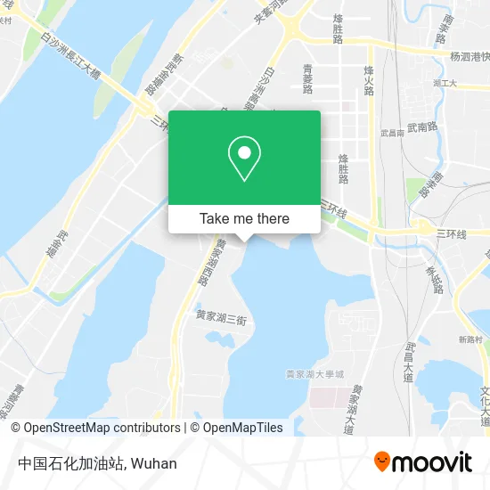 中国石化加油站 map