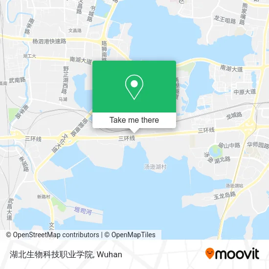 湖北生物科技职业学院 map