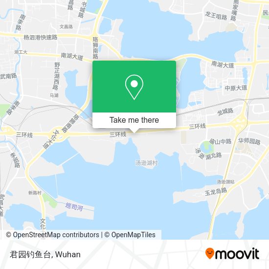 君园钓鱼台 map