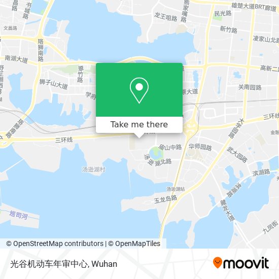 光谷机动车年审中心 map