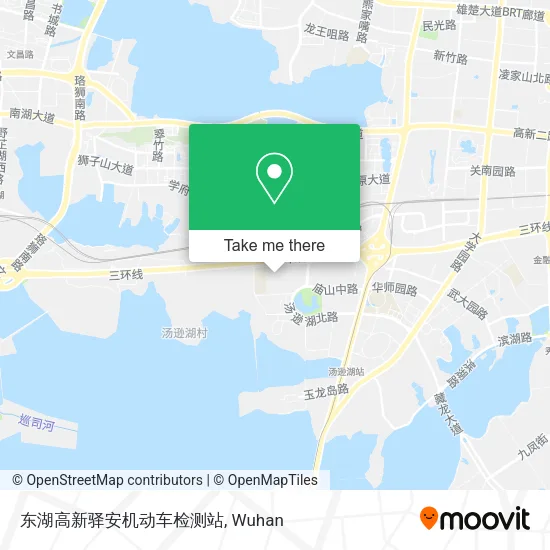 东湖高新驿安机动车检测站 map