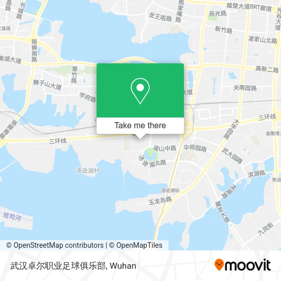 武汉卓尔职业足球俱乐部 map
