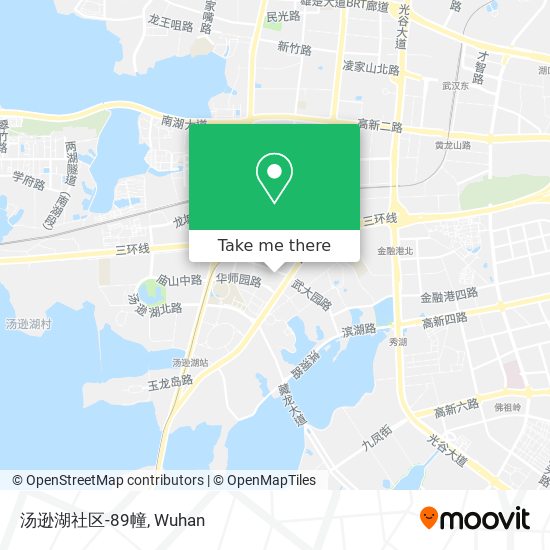 汤逊湖社区-89幢 map