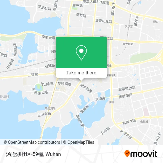 汤逊湖社区-59幢 map