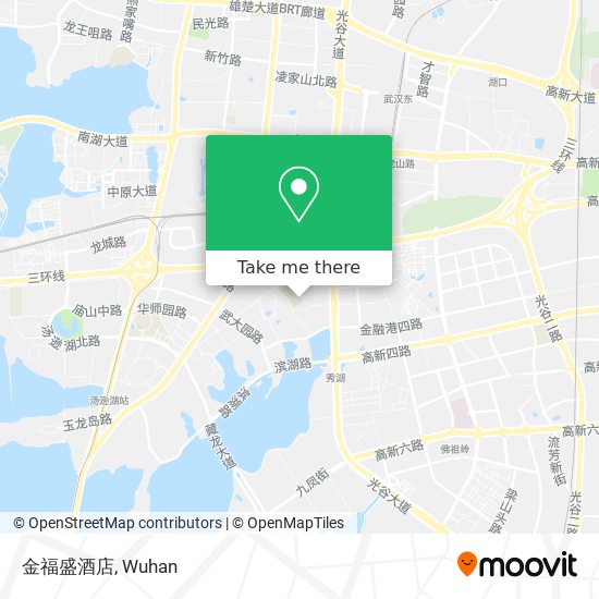 金福盛酒店 map