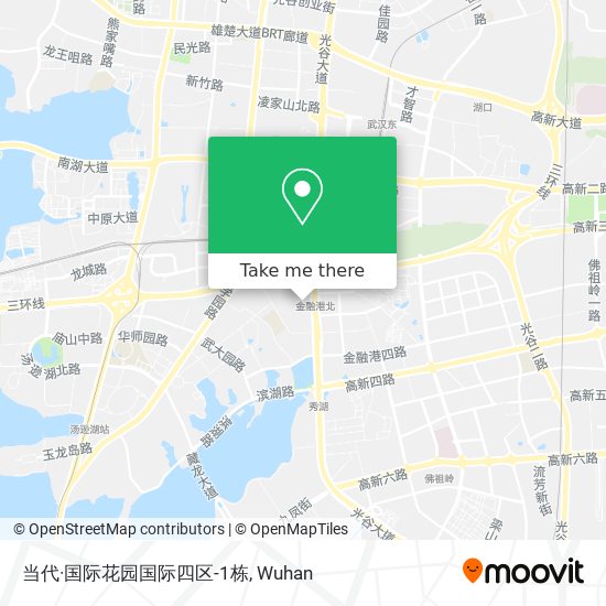 当代·国际花园国际四区-1栋 map