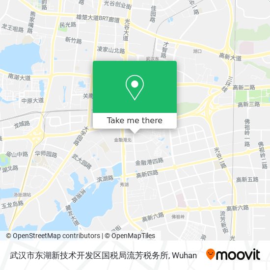 武汉市东湖新技术开发区国税局流芳税务所 map