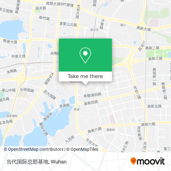 当代国际总部基地 map