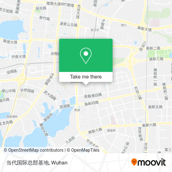 当代国际总部基地 map
