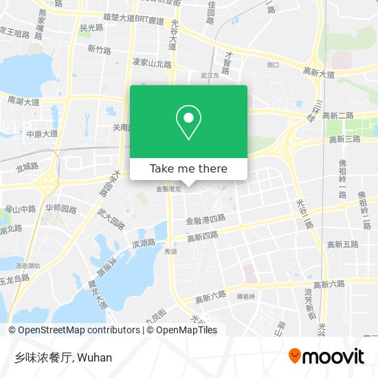 乡味浓餐厅 map