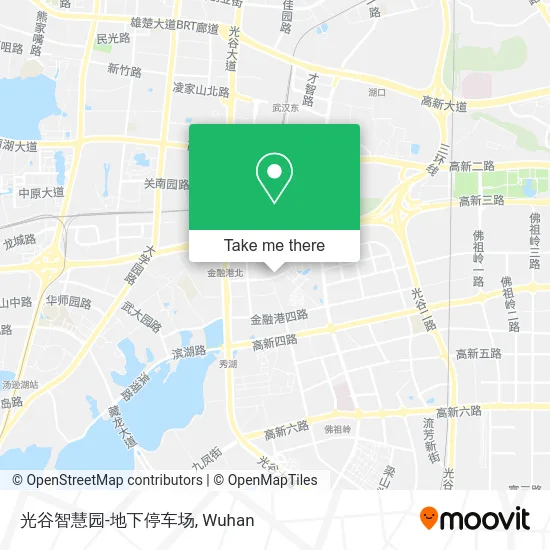 光谷智慧园-地下停车场 map