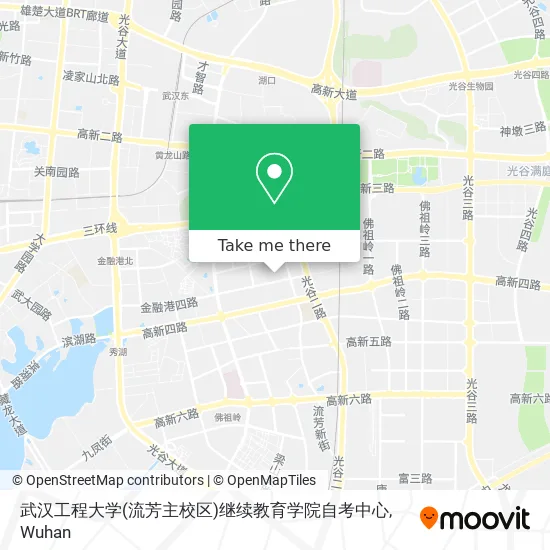 武汉工程大学(流芳主校区)继续教育学院自考中心 map