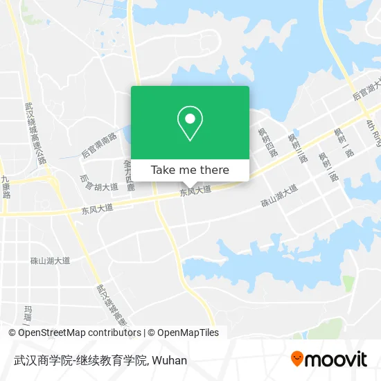 武汉商学院-继续教育学院 map