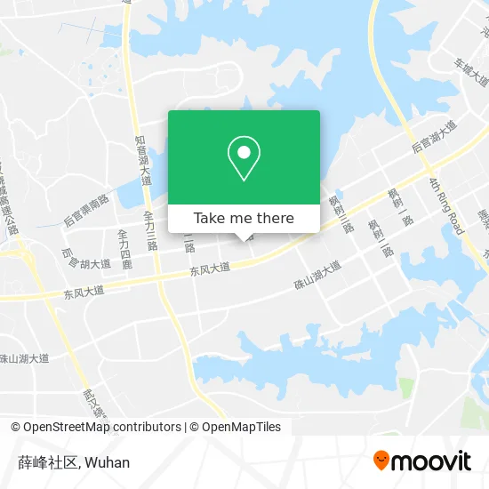 薛峰社区 map