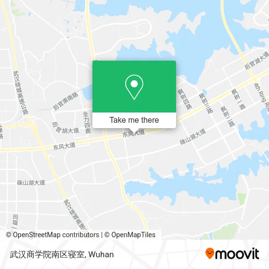 武汉商学院南区寝室 map