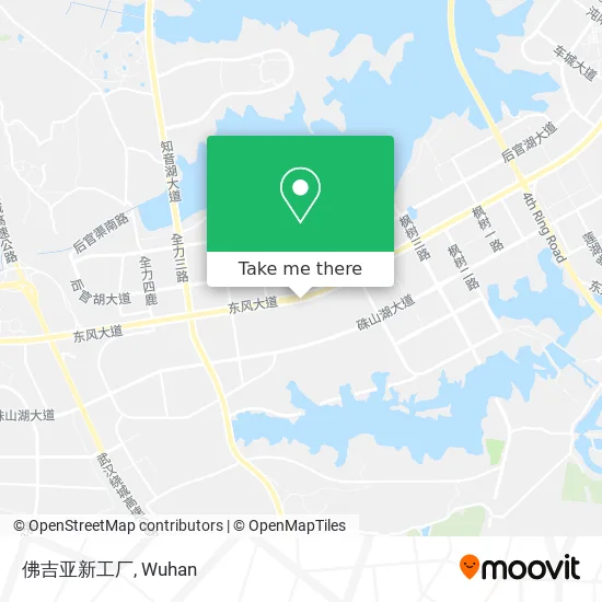 佛吉亚新工厂 map