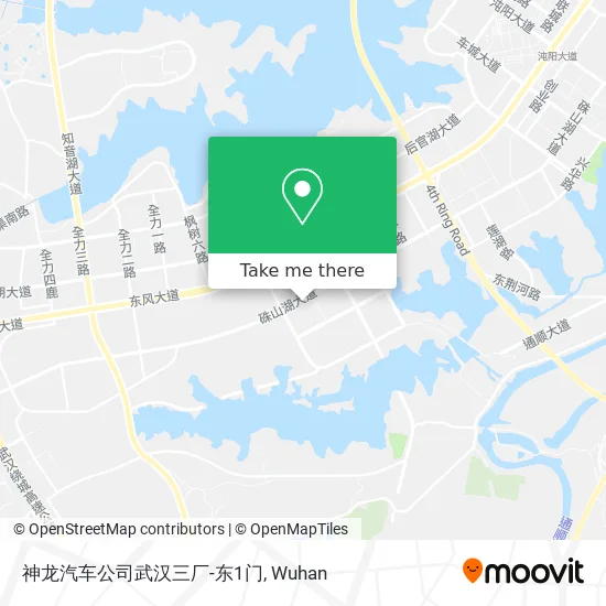 神龙汽车公司武汉三厂-东1门 map