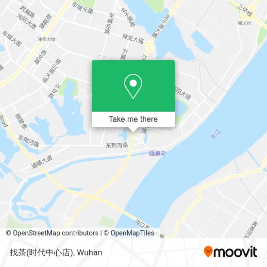 找茶(时代中心店) map
