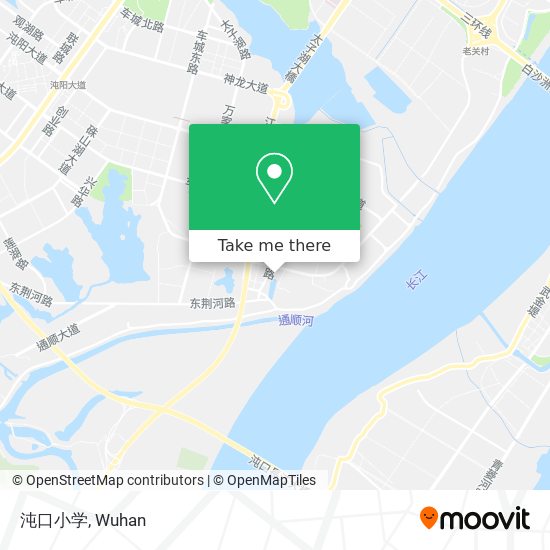 沌口小学 map
