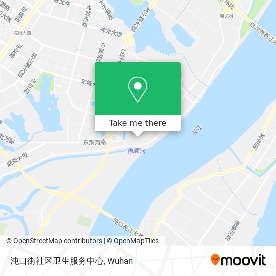 沌口街社区卫生服务中心 map