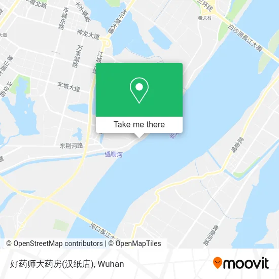 好药师大药房(汉纸店) map