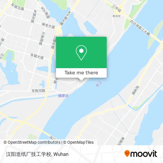 汉阳造纸厂技工学校 map