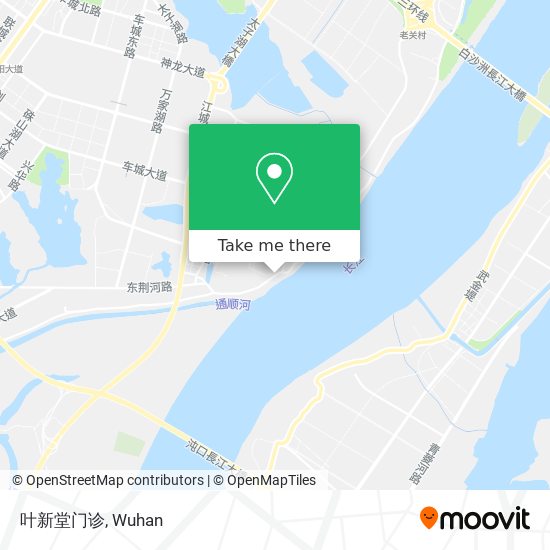 叶新堂门诊 map