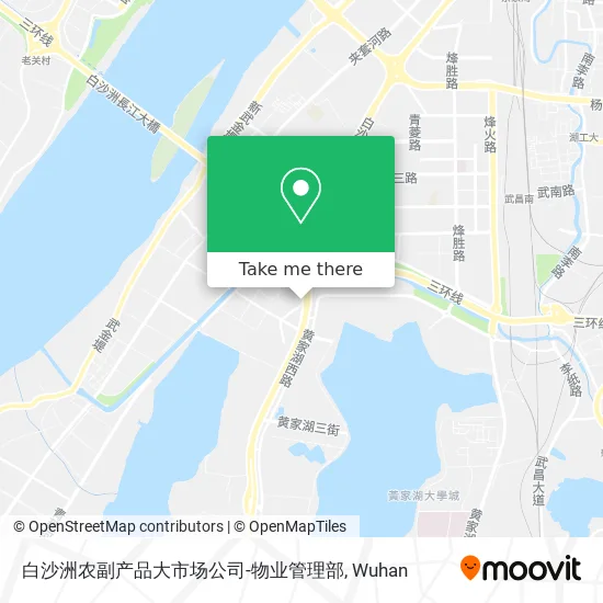 白沙洲农副产品大市场公司-物业管理部 map