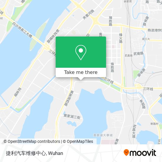 捷利汽车维修中心 map