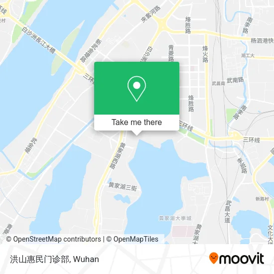 洪山惠民门诊部 map