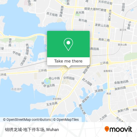 锦绣龙城-地下停车场 map