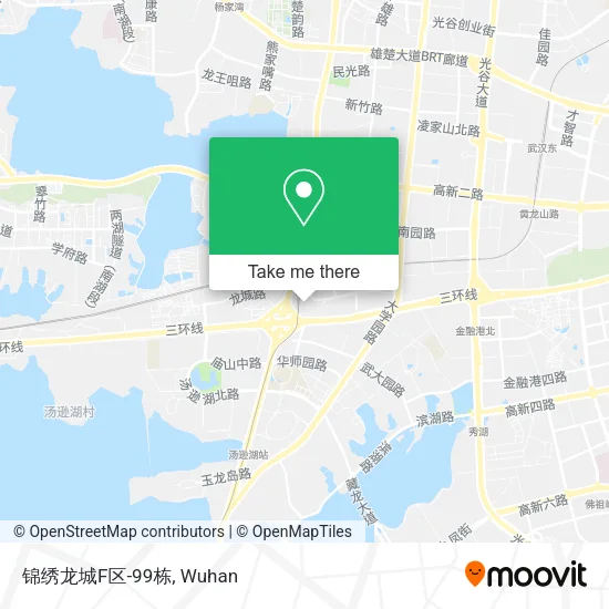 锦绣龙城F区-99栋 map