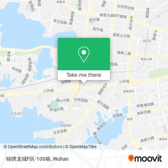 锦绣龙城F区-100栋 map