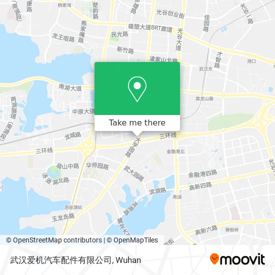 武汉爱机汽车配件有限公司 map
