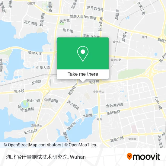 湖北省计量测试技术研究院 map